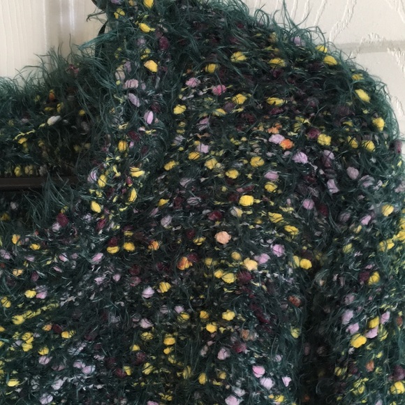 NWT WILD FABLE Fuzzy Sweater / Green / L - Picture 8 of 8